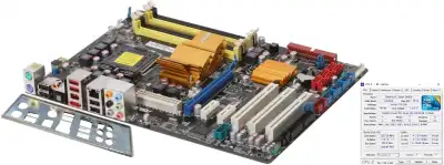 Asus P5QL-E ATX and Intel Quad-Core Q8200 64-bit Desktop CPU