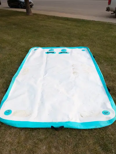 I have a back pack boat inflatable good shape I don't have ores and you would need a pump to inflate...