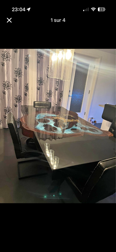 Table de cuisine Epoxy, View more