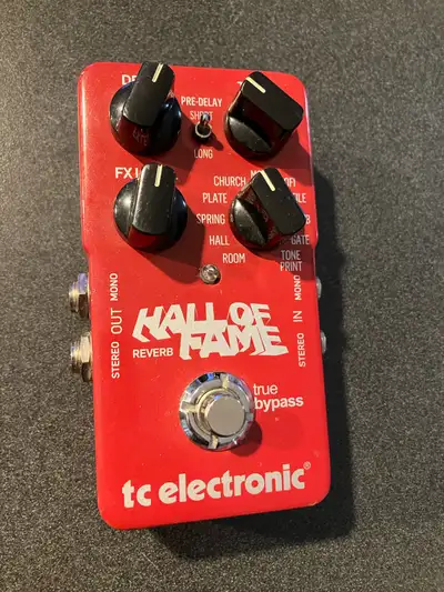 TC Electronics Hall of Fame reverb pedal, View more