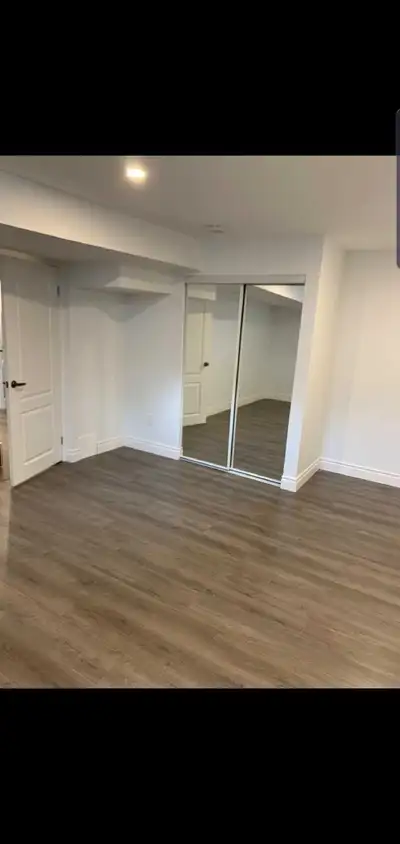 1BR Basement apartment in Milton quite and clean available with private washroom for rent 1,300/m Al...