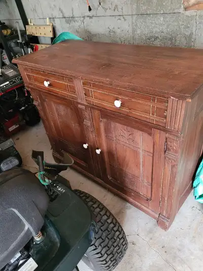Solid wood hutch, View more