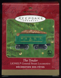 Hallmark Keepsake Lionel General Steam Locomotive The Tender