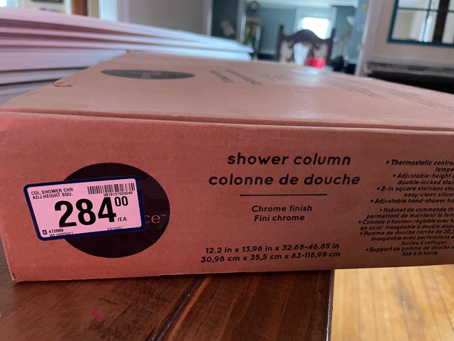 New Chrome Shower Set in Plumbing, Sinks, Toilets & Showers in Trenton