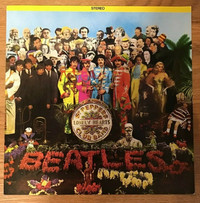 Beatles-Sgt.Peppers Lonely Hearts Club Band Capitol LP Flat-1971