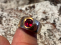 Rare Burmese Ruby Men’s Ring 
