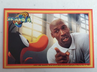1996-1997 upper deck michael jordan space jam daffy duck #186