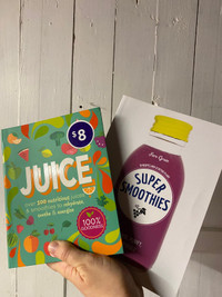 Juice and smoothie books