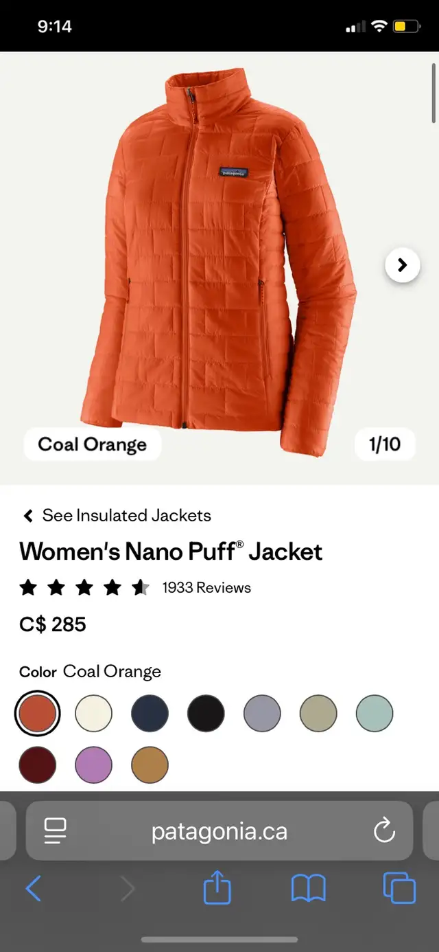 Patagonia Nano Puff Women’s L - free shipping in Women's - Tops & Outerwear in St. Albert - Image 6