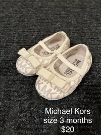 Michael Kors shoes size 3 months 