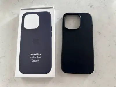 iPhone 14 Pro Apple Leather Ink Case, View more
