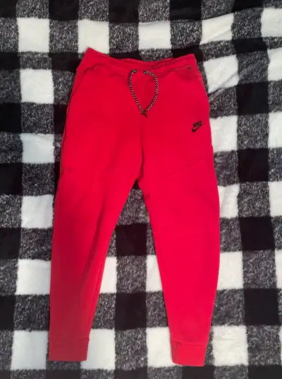 Red Nike Tech Pants, View more