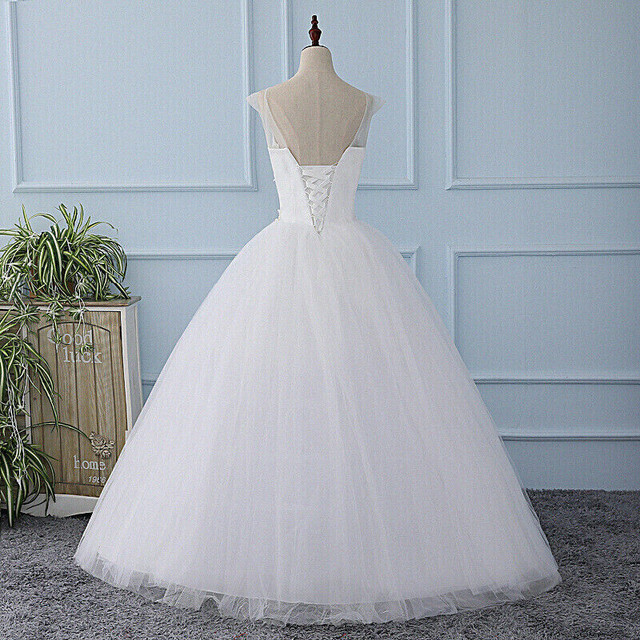 Sleeveless Wedding Dress Sweetheart Ball Gown Tulle Skirt 10 New in Women's - Dresses & Skirts in Oshawa / Durham Region - Image 3