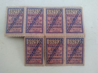 Vintage TTC 40 cent tickets - 7