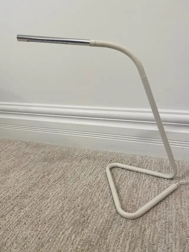 IKEA HÅRTE LED work lamp, white/silver color in Indoor Lighting & Fans in City of Toronto - Image 3