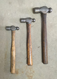 Wooden Handled Ball Peen Hammers