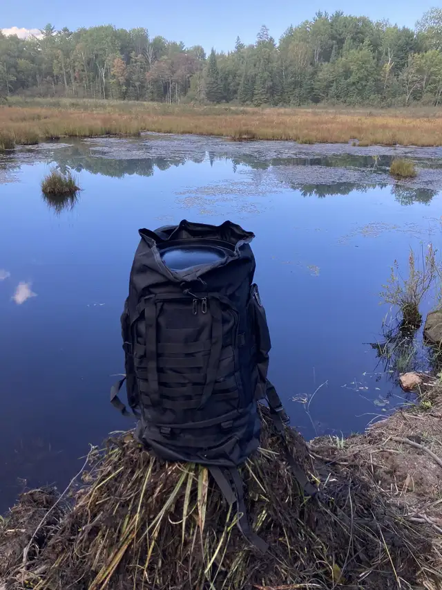 18 L  to  40  L Canoe Barrel inside an 80 L (New) Backpack in Canoes, Kayaks & Paddles in Oshawa / Durham Region - Image 5