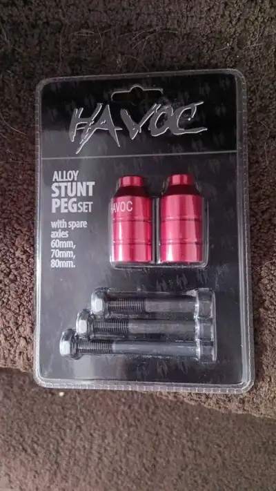 New set of pegs for your scooter.