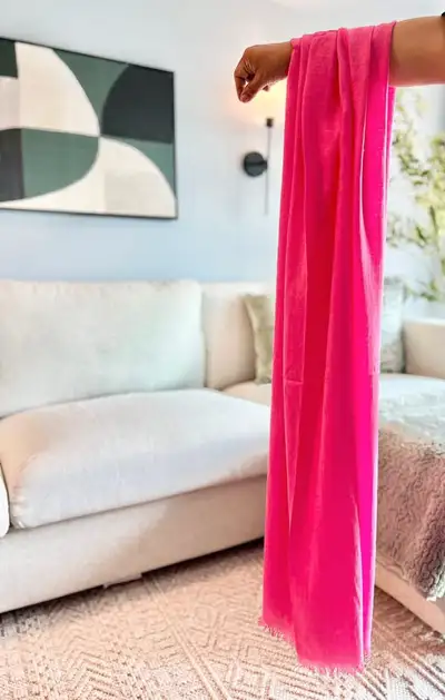 pashmina shawls very light weight /can go through a ring, View more