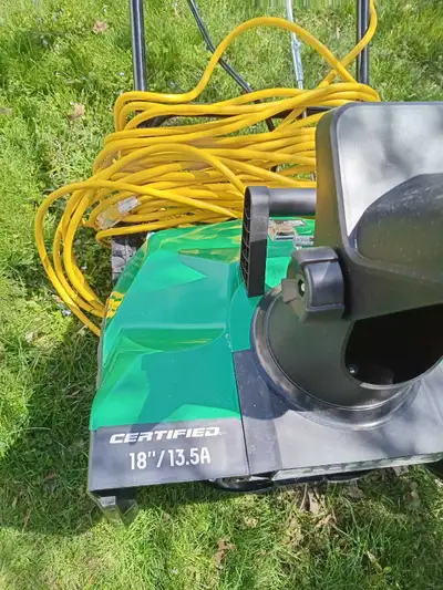Electric Snowblower and Cord, View more