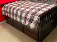 Twin captain’s trundle bed