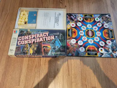 Board Games (2/2) Conspiracy 1973 (Excellent Condition with all pieces) - $10 CSI The Board Game 200...
