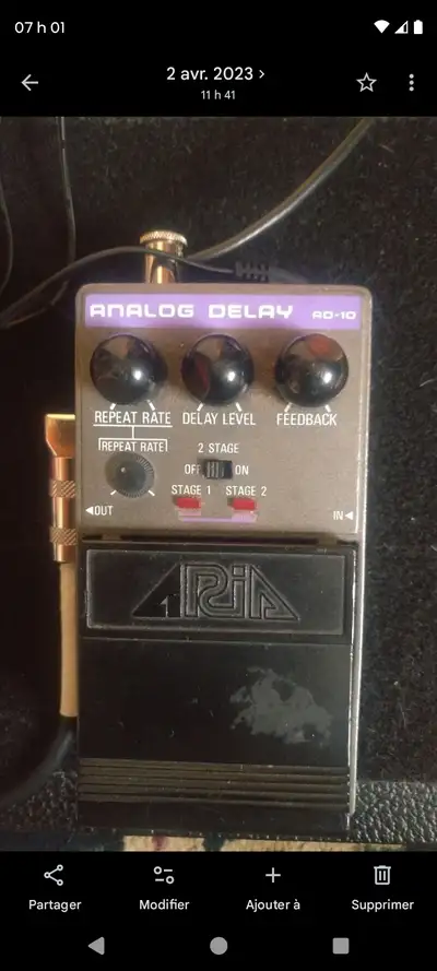 analogue  delay.   1981. ;  ARIA AD10, View more