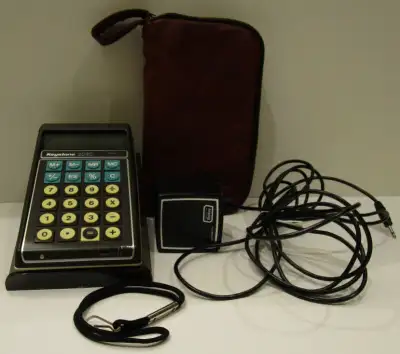 1975 BERKEY USA"KEYSTONE 2030"CALCULATOR & ACCESS., NEEDS REPAIR, View more