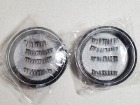 Magnetic fake eyelashes 001 & 003 brand new/faux cils magnétique
