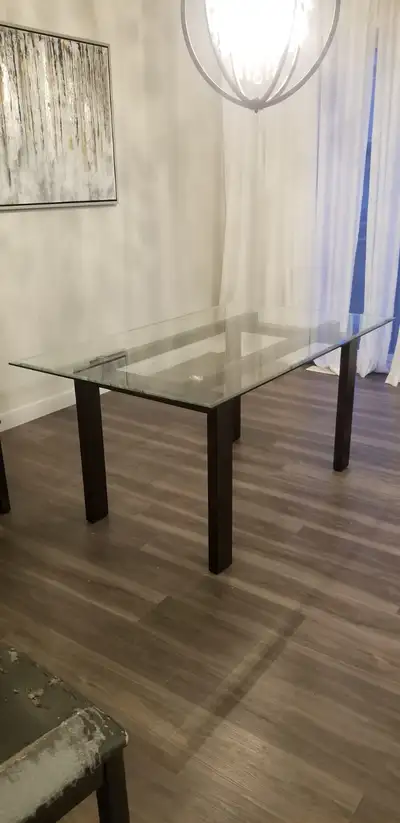 Free Glass Dining Table, View more
