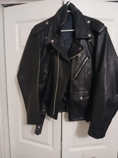 Vintage Leather Jacket, View more