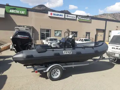 115/80 Mercury Jet Drive Outboard, Rigid Hull Inflatable, Jet Tunnel, Garmin GPS Fish Finder, EZ Loa...