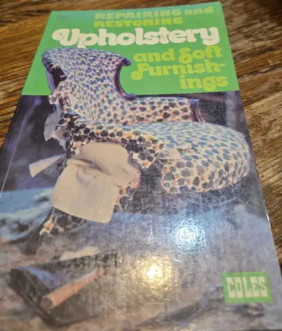 Books (3) Furniture Upholstery..., View more