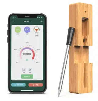2 New Smart Meat Thermometer BBQ Long Range Wireless Digital $60, View more