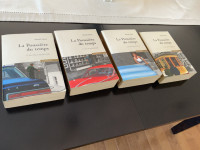 Collection de 4 livres "La poussière du temps"