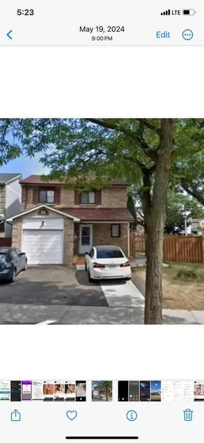 Need one girl to share a furnished master bedroom on first floor, near humber college, close to groc...