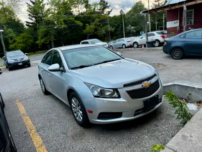 2012 Chevrolet Cruze – Clean, Fuel Efficient & Budget Friendly ✅ Will pass safety Toronto, ON 189,00...