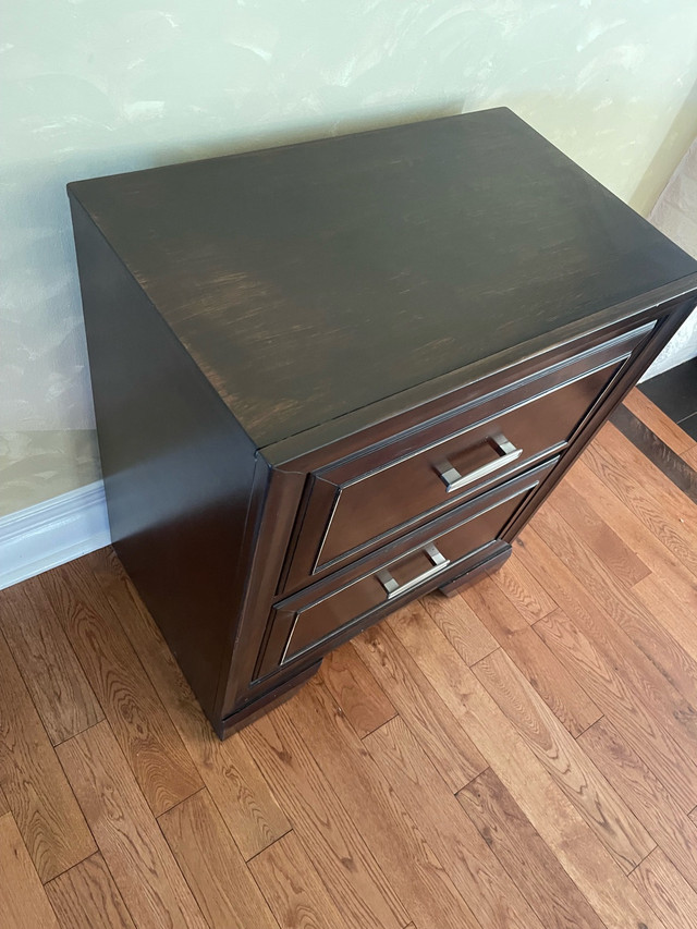 Nightstand Table with Drawers  in Other Tables in Oakville / Halton Region - Image 2
