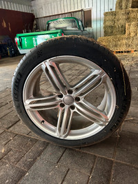 Audi Rims with Michelin Pilot Sports