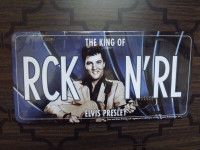 FS: Elvis Presley (Metal) License Plates