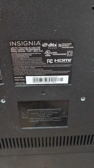 32" Insignia LED TV (720p) - Used but in Great Condition!, View more