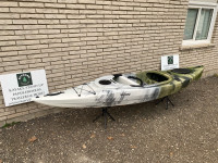 Green Camo White Strider L Kayak - Brand New!