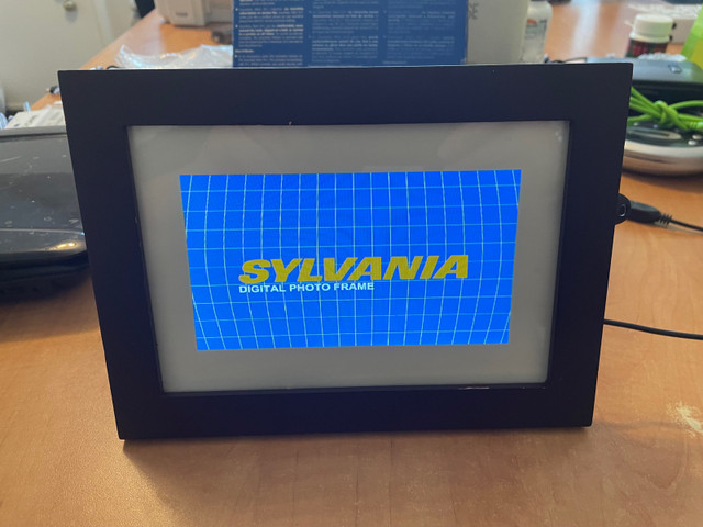 Sylvania 7" Inch Digital Photo Frame SDPF785 LED Panel in General Electronics in Dartmouth