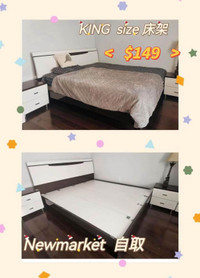 Kind size bedframe for sale