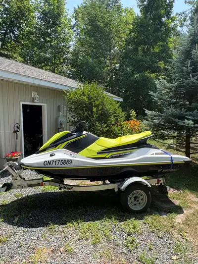 2020 Yamaha WaveRuner EX with only 38 hours, comes with trailer and cover. Extremely well kept, oil...