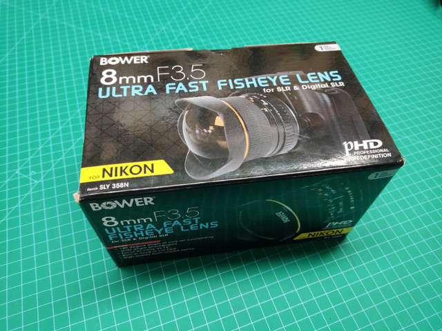 Bower 8mm f3.5 Fish-Eye lens pour Nikon dans Appareils photo et caméras  à Ouest de l’Île - Image 4