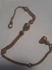 Antique Victorian Fancy Albertina Watch Chain - 1880's