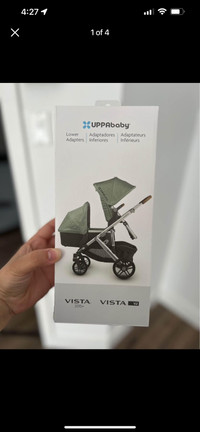 Uppababy lower adapters for Vista 2015 +