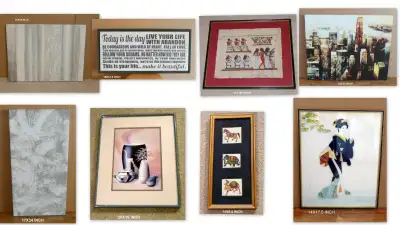 8 PICTURES - EACH 20.00 - WALL ART-DECOR - SEE AD, View more