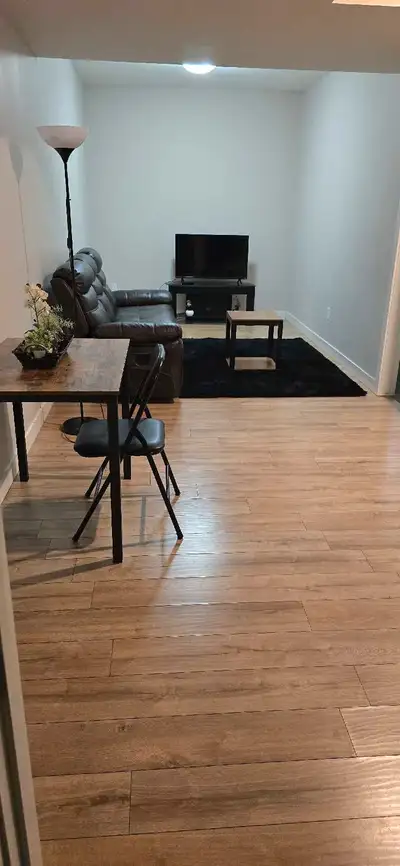 1 bedroom well furnished basement suite for rent